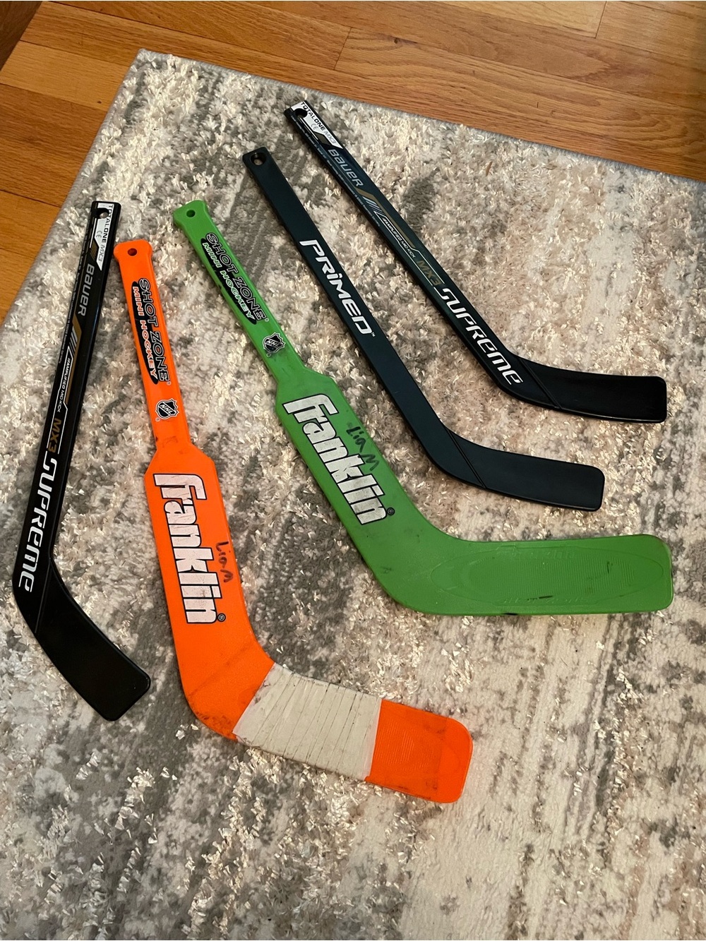 Floor hockey stick bundle